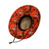 FOCO Mens Nfl Team Logo Floral Lifeguard Beach Sun Straw Hat, Team Logo view 3