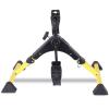 ZXFF Folding Pedal Exerciser, Portable Mini Exercise Bike with Adjustable Hand and Foot Training Resistance, with LCD Display (Color : Yellow) view 3