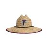 FOCO mens Nfl Team Logo Floral Sun Straw Hat, Team Logo, One Size US view 2