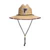 FOCO mens Nfl Team Logo Floral Sun Straw Hat, Team Logo, One Size US view 4