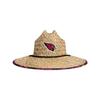 FOCO mens Nfl Team Logo Floral Sun Straw Hat, Team Logo, One Size US view 2