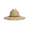 FOCO unisex adult Nfl Team Logo Floral Sun Straw Hat, Team Logo, One Size US view 2