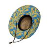 FOCO unisex adult Nfl Team Logo Floral Sun Straw Hat, Team Logo, One Size US view 3
