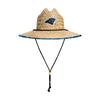 FOCO unisex adult Nfl Team Logo Floral Sun Straw Hat, Team Logo, One Size US view 4