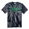 J2 Sport University of North Dakota NCAA Tie Dye T-Shirt  Apparel Shirt Black view 1