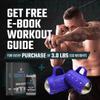 Cardio Max Ultra-Dense Stainless Steel Hand Weights with Anti-Slip Silicone Finger Loop Set of 2 for Workout, Fitness, Training for Men and Women - 3.0 lbs (Purple) + Free E-Book Workout Guide view 2