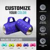 Cardio Max Ultra-Dense Stainless Steel Hand Weights with Anti-Slip Silicone Finger Loop Set of 2 for Workout, Fitness, Training for Men and Women - 3.0 lbs (Purple) + Free E-Book Workout Guide view 4
