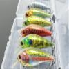 wLure Minnow Crankbait for Bass Fishing Bass Lure Jerkbait Fishing Lure (HC15KB2, with Tackle Box) view 2