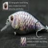 wLure Minnow Crankbait for Bass Fishing Bass Lure Jerkbait Fishing Lure (HC15KB2, with Tackle Box) view 4