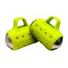 Cardio Max Ultra-Dense Stainless Steel Hand Weights with Anti-Slip Silicone Finger Loop Set of 2 for Workout, Fitness, Training for Men and Women - 3.0 lbs (Light Green) + Free E-Book Workout Guide view 1