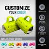 Cardio Max Ultra-Dense Stainless Steel Hand Weights with Anti-Slip Silicone Finger Loop Set of 2 for Workout, Fitness, Training for Men and Women - 3.0 lbs (Light Green) + Free E-Book Workout Guide view 4
