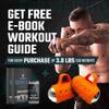 Cardio Max Ultra-Dense Stainless Steel Hand Weights with Anti-Slip Silicone Finger Loop Set of 2 for Workout, Fitness, Training for Men and Women - 3.0 lbs (Orange) + Free E-Book Workout Guide view 2