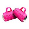 Cardio Max Ultra-Dense Stainless Steel Hand Weights with Anti-Slip Silicone Finger Loop Set of 2 for Workout, Fitness, Training for Men and Women - 3.0 lbs (Pink) + Free E-Book Workout Guide view 1