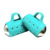 Cardio Max 3.0 lbs. (1.5 lb Each Egg) Ultra-Dense Stainless Steel Hand Weights with Anti-Slip Silicone Finger Loop Set of 2 for Workout, Fitness, Training for Men and Women + Free E-Book Workout Guide view 1