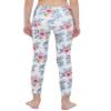 Hansber Kids Girls Tie Dye Running Pants High Waist Leggings Dance Sports Gymnastics Yoga Casualwear White 4 view 4