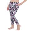 Hansber Kids Girls Tie Dye Running Pants High Waist Leggings Dance Sports Gymnastics Yoga Casualwear Rose Pink 4 view 3