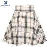IDEALSANXUN Gothic Plaid Mini Skirts for Womens Short High Waist Plaid Skirts (X-Large, Plaid Beige) view 2