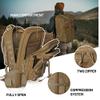 WINCENT Multi Function Military Tactical Assault Backpack with Double Stitching, Braided Handle, and Laser Cut Mole Webbing for Gear Attachment, Tan view 4