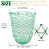 Dovesun Fishing Net Fish Landing Net Foldable Fishing Replacement Net for Freshwater Saltwater Fishing Net Replacement Netting Green Color Handle/Frame Not Included view 3