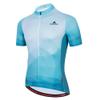 Uriah Men's Cycling Jersey Short Sleeve Reflective Blue White Size XXL(CN) view 1