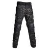 HARGLESMAN Men's Tactical Airsoft Long Sleeve BDU Uniform Set Shirts Snug Fitting Top Shirt Practical Painting Ball Comfortable Breathable Soft Work Hiking Fishing Hunting Outdoor Suits Black Camo XL view 4