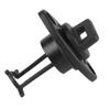 Asixxsix Easy to Install Boat Drain Plug, Black Universal Drain Plug, PVC/Plastic Kayak for Dinghy Boat Canoe view 4