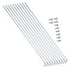 VGEBY Bike Spokes, 10pcs 80-310mm Durable Stainless Steel Thickness Bicycle Spokes 13G 2.2mm Cycling Accessory(80MM) Bike Spokes Bike Spokes 320Mm 14 Gauge Spokes view 3