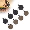 EVTSCAN 4 Pairs Cycling Disc Brake Pads Black Resin Semimetal Disc Brake Pad Bicycle Brake Pad Replacement Kit for Mountain Bike Bicycle view 4