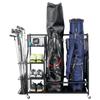 Mythinglogic Golf Storage Garage Organizer,Golf Bag Storage Stand and Other Golfing Equipment Rack,Extra Large Design for Golf Clubs Accessories,2 golf bag rack view 1