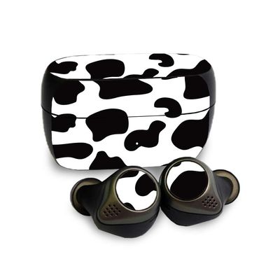 MightySkins Skin Compatible with Jabra Elite 85T - Cow Print | Protective, Durable, and Unique Vinyl Decal wrap Cover | Easy to Apply, Remove, and Change Styles | Made in The USA