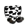 MightySkins Skin Compatible with Jabra Elite 85T - Cow Print | Protective, Durable, and Unique Vinyl Decal wrap Cover | Easy to Apply, Remove, and Change Styles | Made in The USA view 1