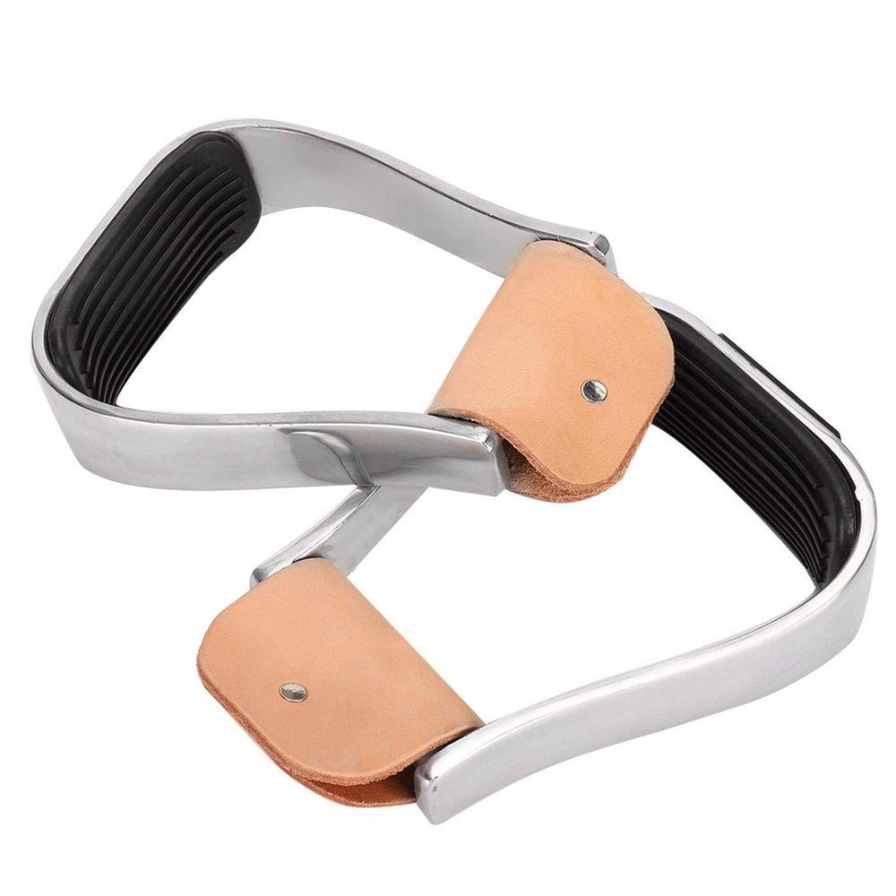 SALUTUYA DieCasting Technology Fashionable Appearance Western Stirrups UltraLight and RustProof for Stepping on Horse Training