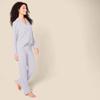 Amazon Essentials Women's Cotton Modal Long-Sleeve Shirt and Full-Length Bottom Pajama Set, Lilac, 4X view 2