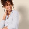 Amazon Essentials Women's Cotton Modal Long-Sleeve Shirt and Full-Length Bottom Pajama Set, Lilac, 4X view 4