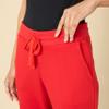 Amazon Essentials Women's Straight Leg Sweatpants with Drawstring for Women, Fleece - (Available in Plus Size), Red, XX-Large view 4
