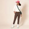 Amazon Essentials Women's Fleece Jogger Sweatpant (Available in Plus Size), Brown Heather, Small view 3