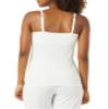 Amazon Essentials Women's Maternity Nursing Friendly Camisole with Adjustable Straps and Built-in Shelf Bra, Pack of 2, Black/White, Small view 3