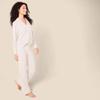 Amazon Essentials Women's Cotton Modal Long-Sleeve Shirt and Full-Length Bottom Pajama Set, Pale Pink, 5X view 2