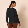 Amazon Essentials Women's Fleece Crewneck Pullover Sweatshirt (Available in Plus Size), Black Heather, 5X view 2