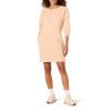 Amazon Essentials Women's Fleece Blouson Sleeve Boatneck Sweatshirt Dress (Available in Plus Size), Beige, X-Large view 1