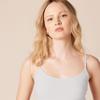 Amazon Essentials Women's Slim-Fit Camisole, Pack of 4, Coral Orange/Light Grey Heather/White, Medium view 4