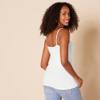 Amazon Essentials Women's Slim-Fit Camisole, Pack of 4, Grey/Navy/Turquoise Green/White, Small view 3