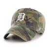 47 MLB Camo Clean Up Adjustable Hat, Adult One Size Fits All (as1, Alpha, one_Size, Detroit Tigers Camo) view 1