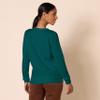 Amazon Essentials Women's Fleece Crewneck Pullover Sweatshirt (Available in Plus Size), Dark Green, X-Small view 2