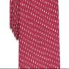 Alfani Mens Madison Silk Blend Professional Neck Tie Red O/S view 3