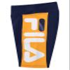 Fila Girls High Waisted Bike Shorts Kids Clothing Activewear (Orange Pop, Large) view 1