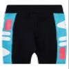 Fila Girls High Waisted Bike Shorts Kids Clothing Activewear (Black, Large) view 2