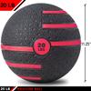 JFIT Medicine Exercise Ball with Dual Texture, 20 LB view 2