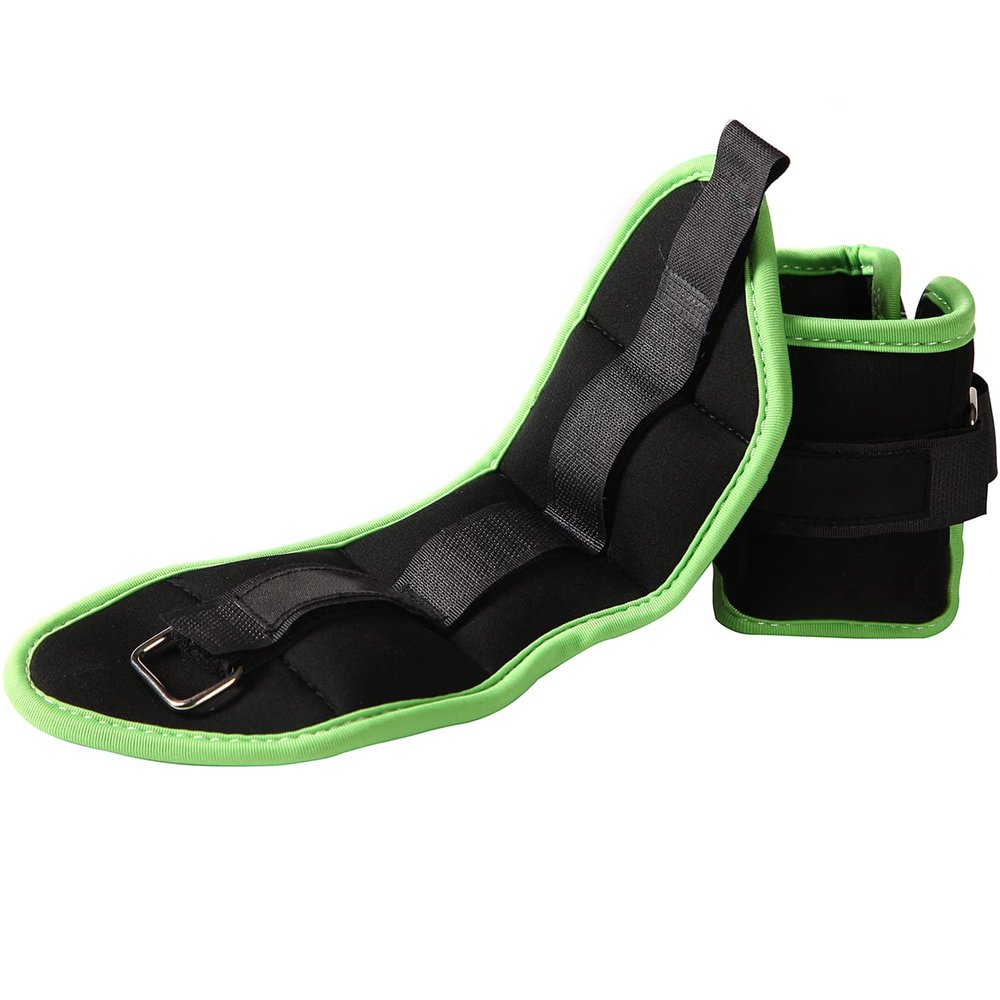 JFIT Ankle Weight Pair 0.5 LBS, Set of 2 with Adjustable Velcro Straps - Breathable, Moisture Absorbent Weight Straps for Men and Women - Comfortable Ankle, Wrist Weights