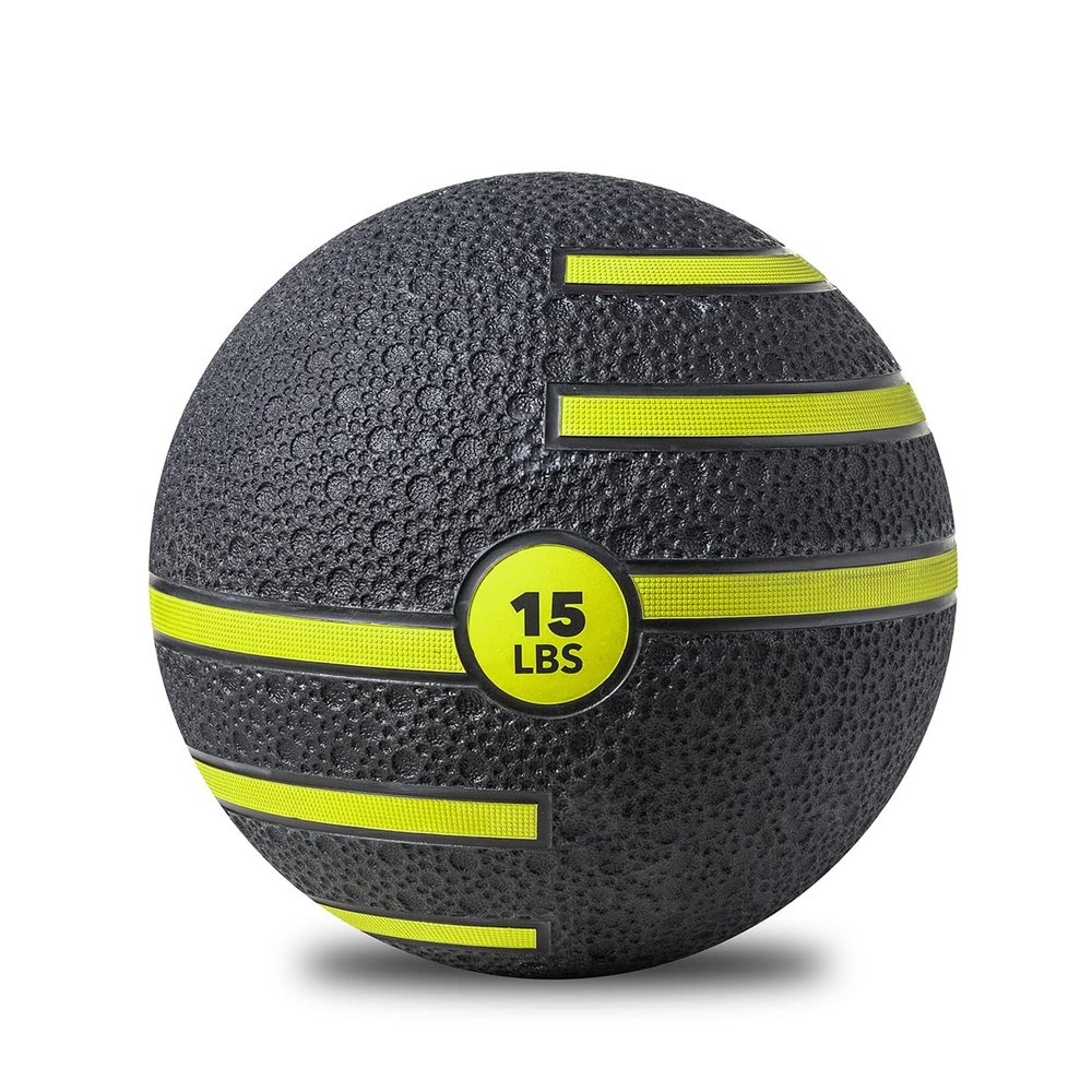 JFIT Medicine Exercise Ball with Dual Texture, 15 LB